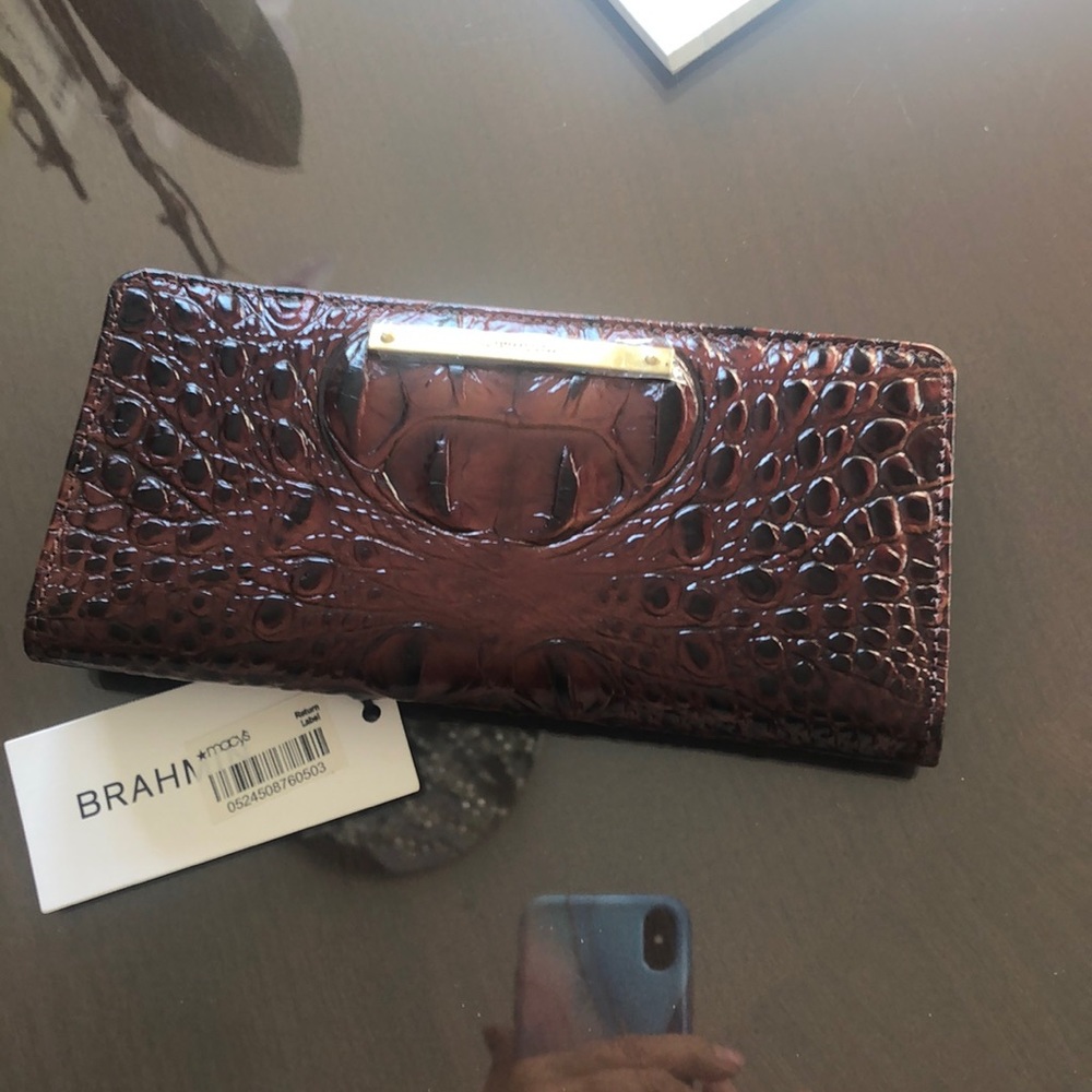 Brahmin alligator wallet